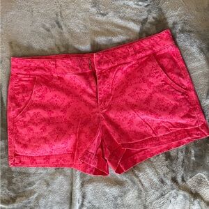 Elle Pink High Waist Shorts Vibrant Summer Style
